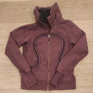 Lululemon Cuddle Up full Zip Sz8
